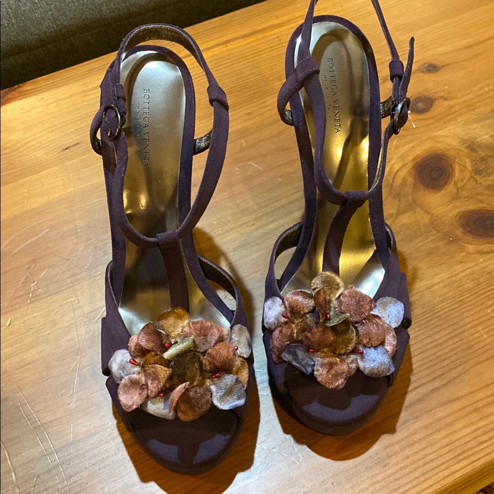 Bottega Veneta NWB Size 39.5 Sandal Pelle :. Cuoio